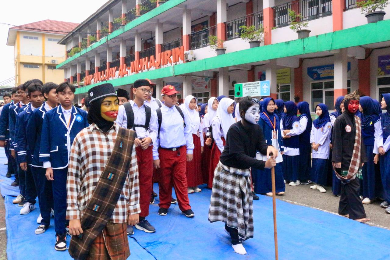 Sambut Siswa Baru, SMP Fullday Al-Muhajirin Gelar MPLS Penuh Inspirasi