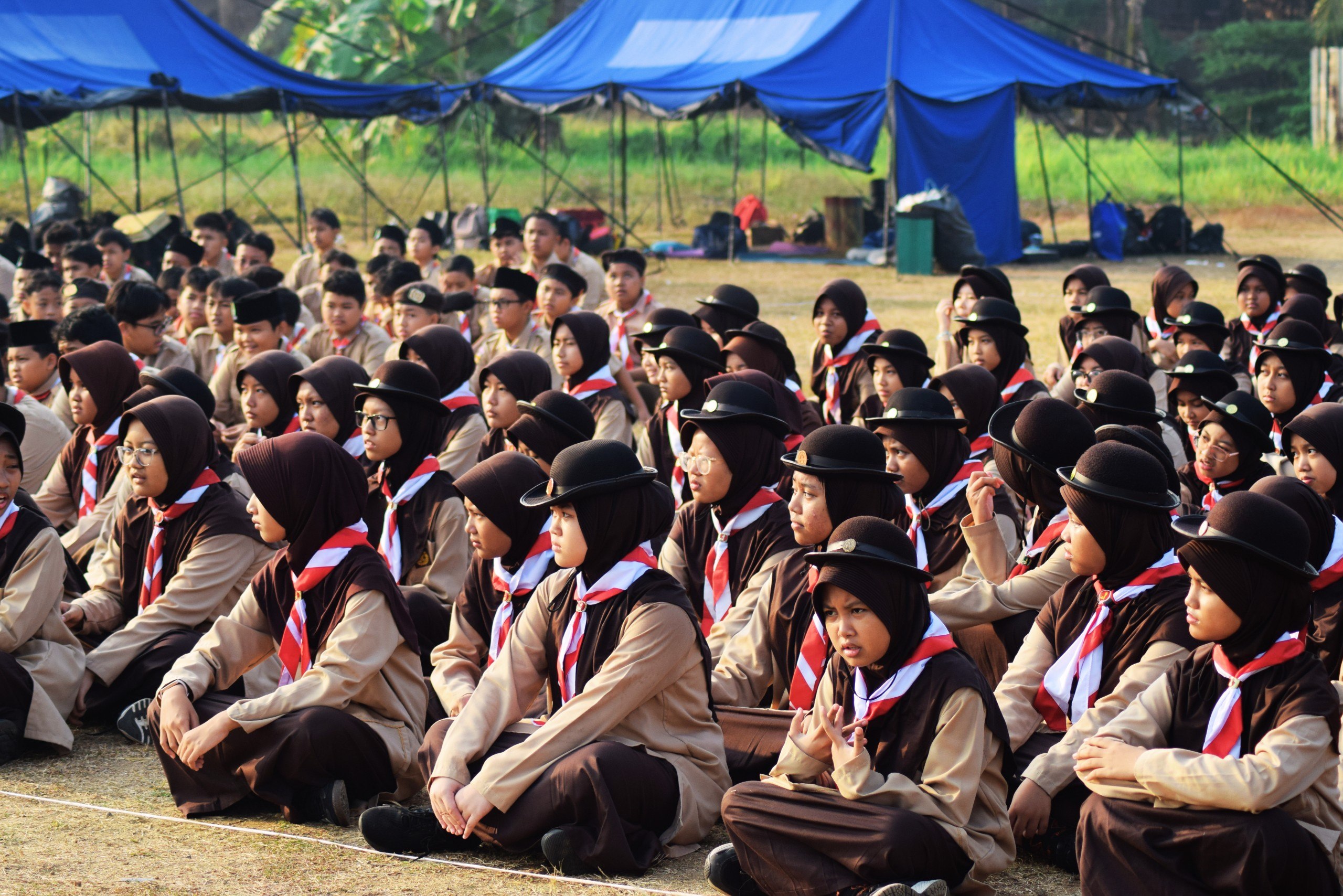Mempererat Kebersamaan, SMP Fullday Al-Muhajirin Gelar Kemping Ceria (Kemcer) 2026